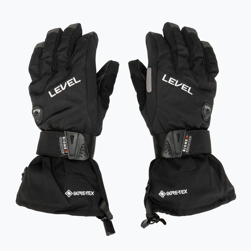 Pánské lyžařské rukavice Level Half Pipe Gore-Tex černé 4