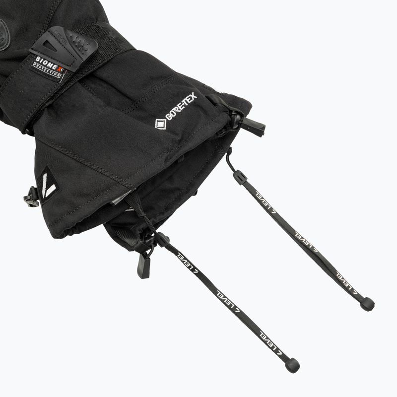 Pánské lyžařské rukavice Level Half Pipe Gore-Tex černé 6