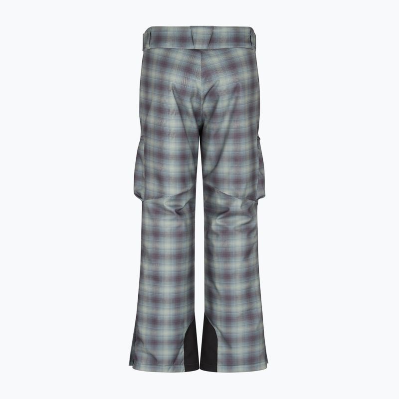 Pánské lyžařské kalhoty EA7 Emporio Armani Ski St. Moritz Fashion fancy green check 2
