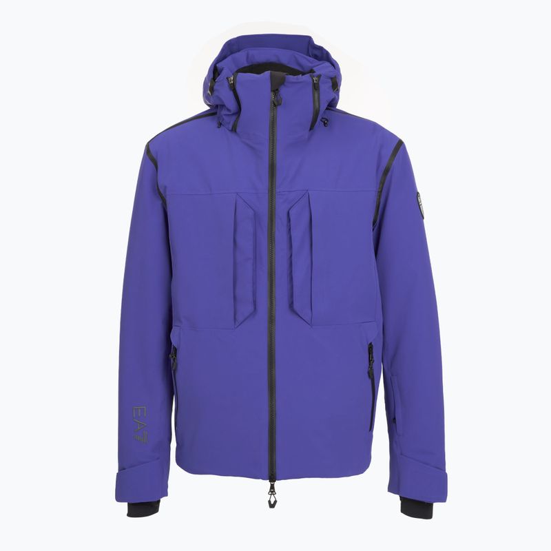 Pánská lyžařská bunda EA7 Emporio Armani Ski Cortina Fashion Toray clematis blue