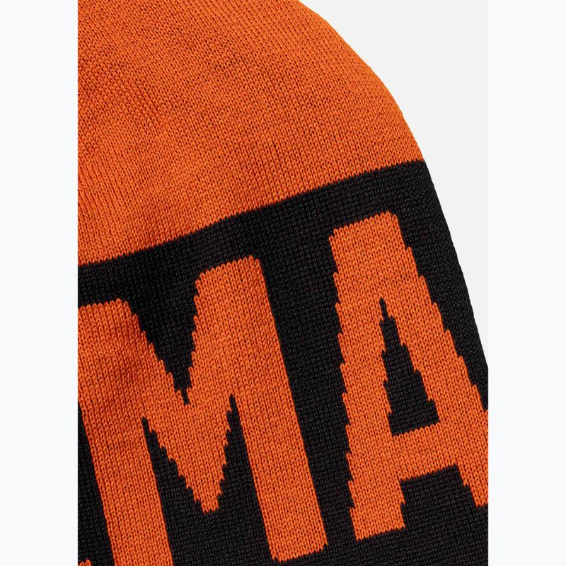 Pánská zimní čepice Colmar Turner black/mars orange 5