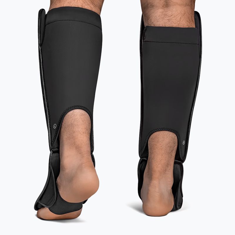 Chrániče holení a chodidel Hayabusa T3 Full Back Shin Guards black 4