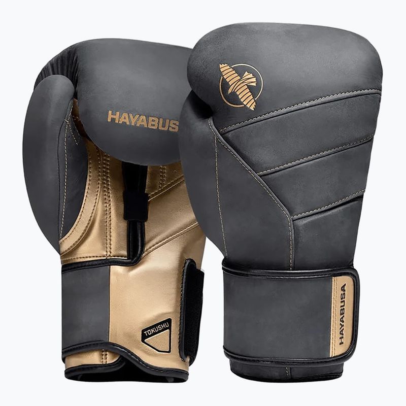 Boxerské rukavice Hayabusa T3 LX Vintage black/gold 7
