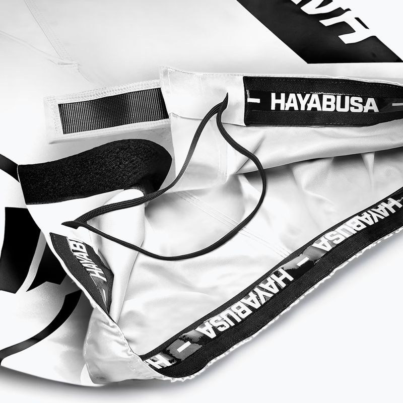 Pánské tréninkové šortky Hayabusa Icon Mid-Thigh MMA white/black 6