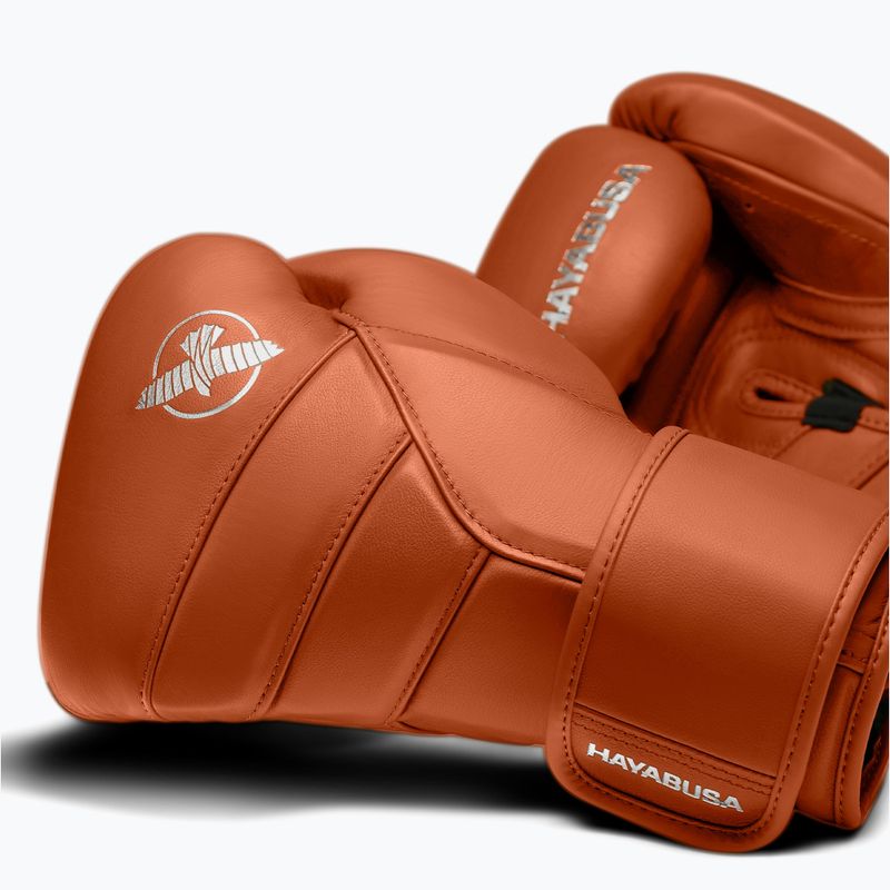 Boxerské rukavice Hayabusa T3 Kanpeki clay orange 8