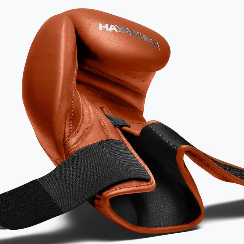 Boxerské rukavice Hayabusa T3 Kanpeki clay orange 12