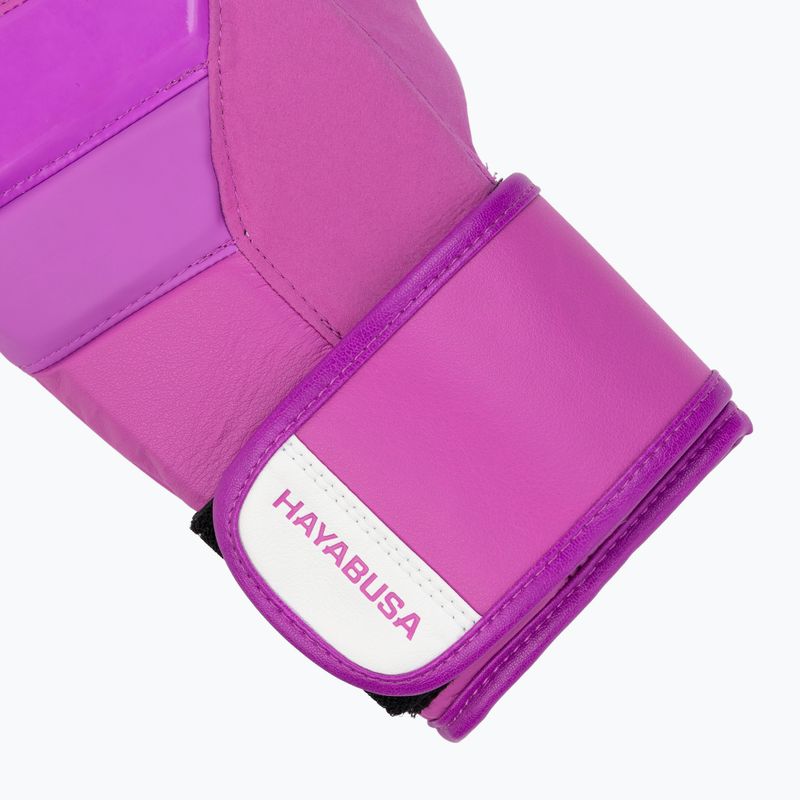 Boxerské rukavice Hayabusa T3 Neon neon purple 6