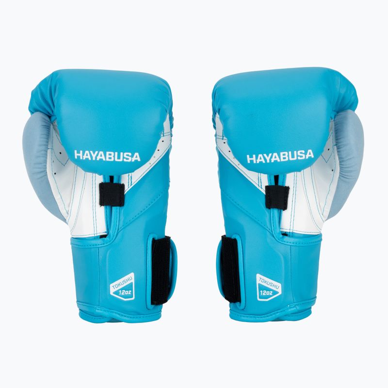Boxerské rukavice Hayabusa T3 Neon neon blue 3