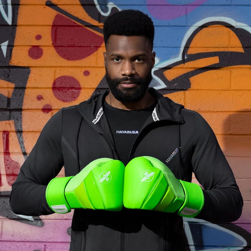 Boxerské rukavice Hayabusa T3 Neon neon green 5
