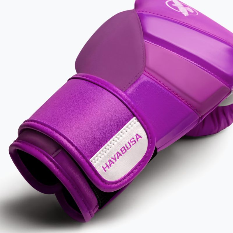 Boxerské rukavice Hayabusa T3 Neon neon purple 10