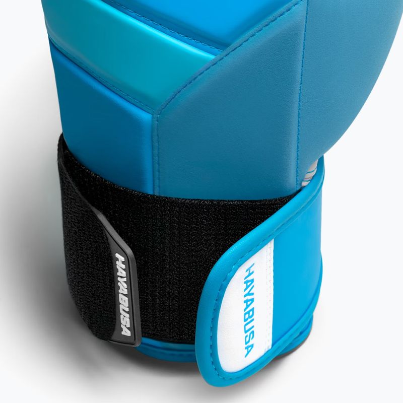 Boxerské rukavice Hayabusa T3 Neon neon blue 8