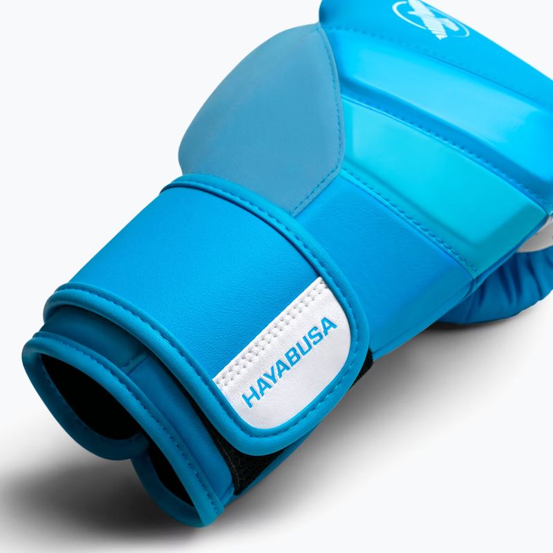 Boxerské rukavice Hayabusa T3 Neon neon blue 10