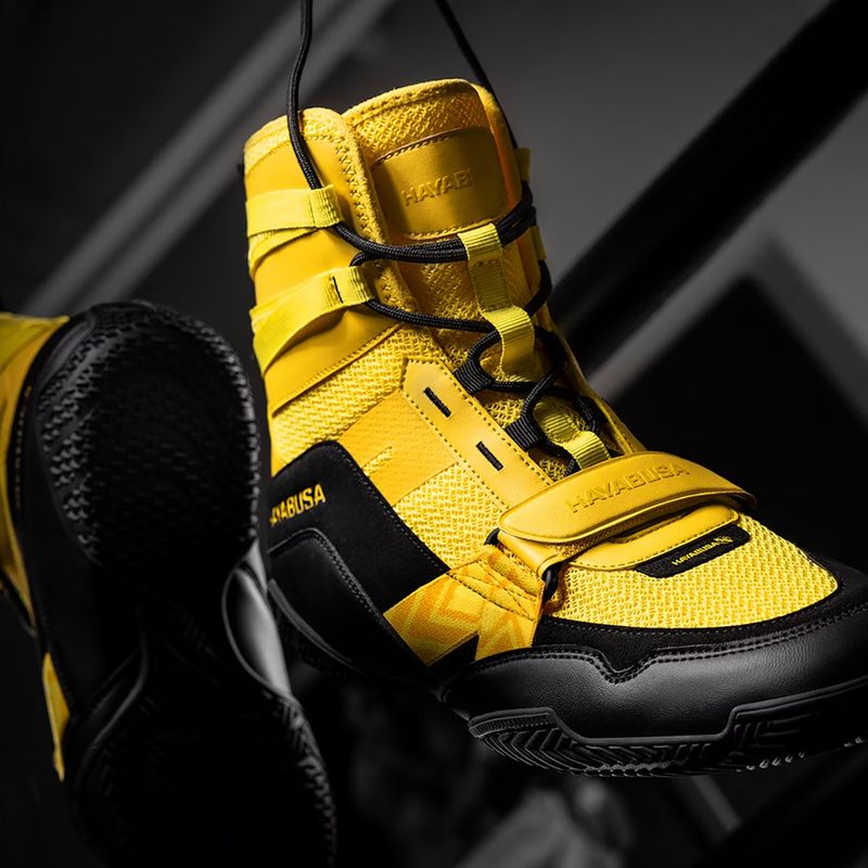 Pánské boxerské boty  Hayabusa Strike Boxing yellow 8