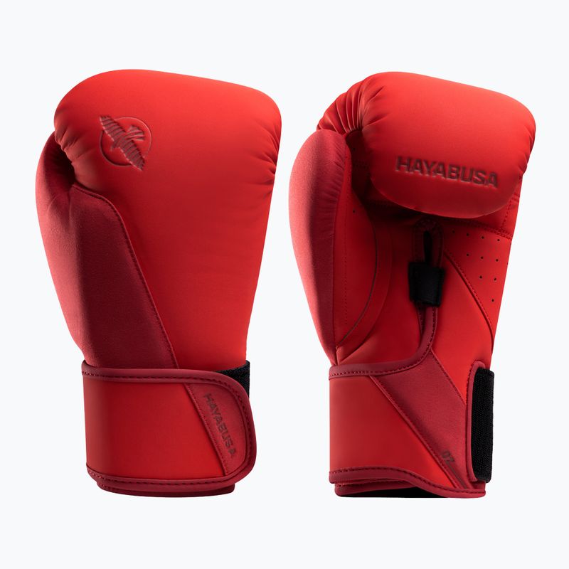 Boxerské rukavice Hayabusa T360 Boxing red 7