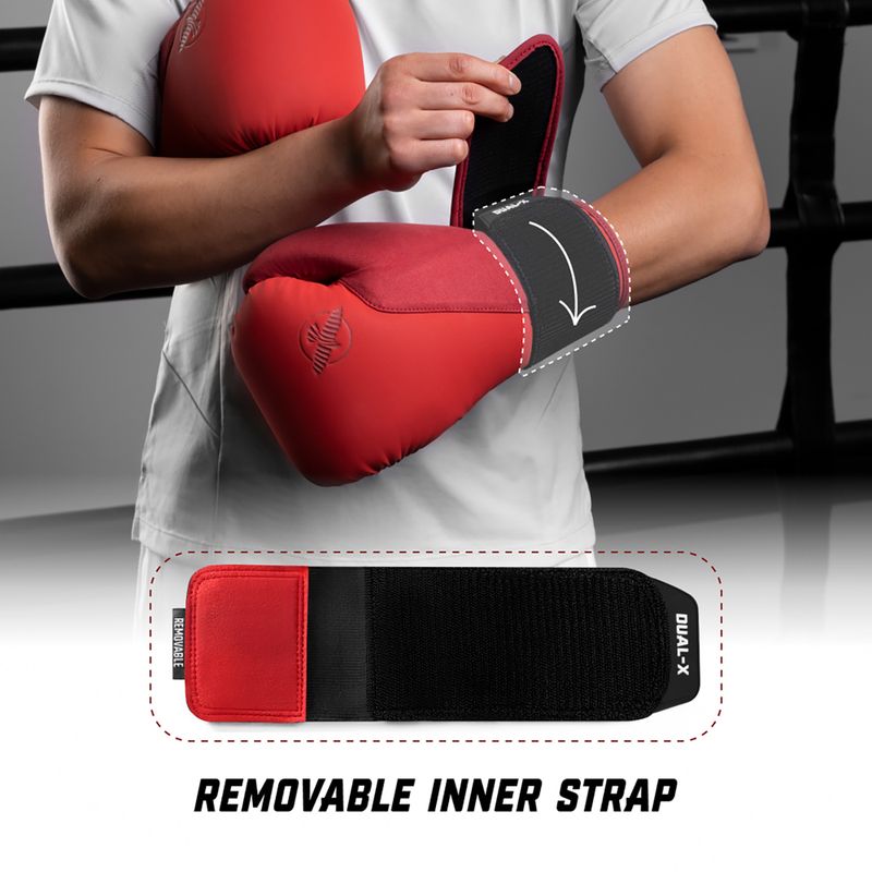 Boxerské rukavice Hayabusa T360 Boxing red 19