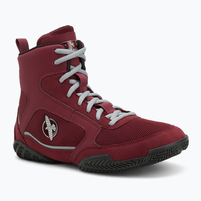 Pánské boxovací boty Hayabusa Pro Boxing garnet/grey