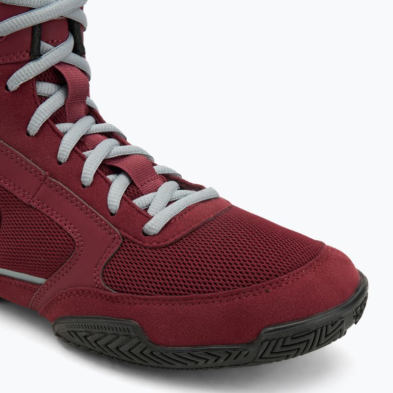 Pánské boxovací boty Hayabusa Pro Boxing garnet/grey 7