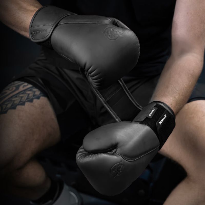 Boxerské rukavice Hayabusa T360 Leather black 11