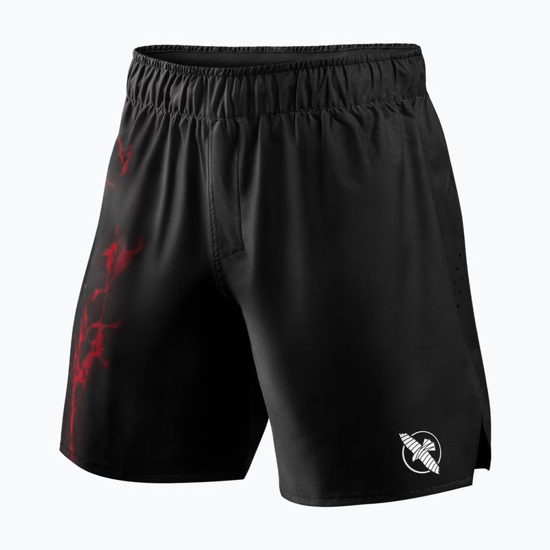 Pánské tréninkové šortky Hayabusa X UFC BJJ Grappling red