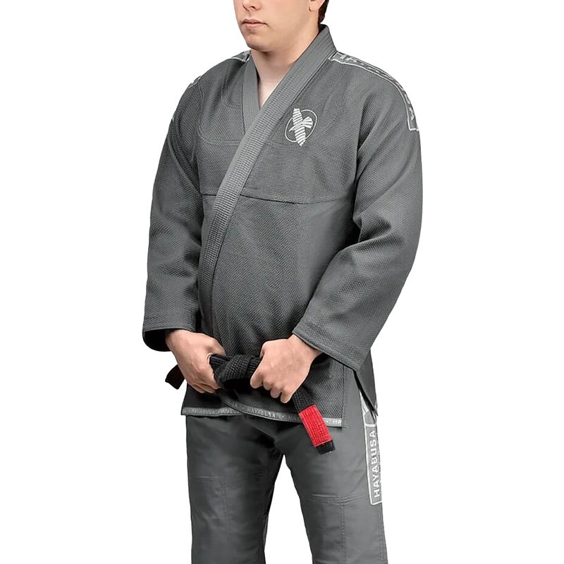 Hayabusa Lightweight Jiu Jitsu GI šedé kimono HLWJJG-GA1 2