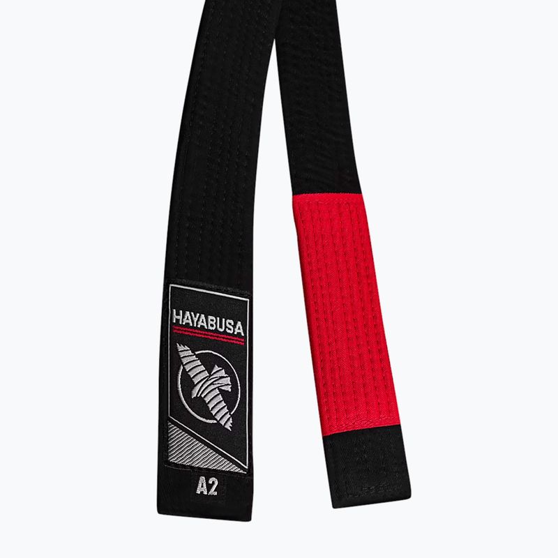 Pásek na jiu-jitsu Hayabusa Jiu Jitsu black