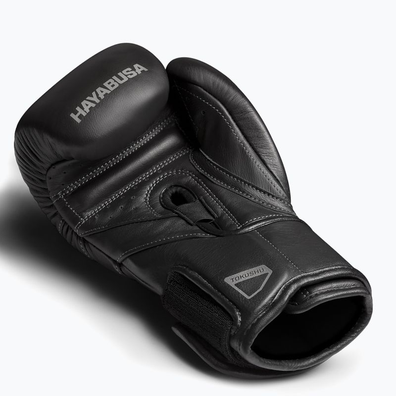 Boxerské rukavice Hayabusa T3 Kanpeki jet black 10