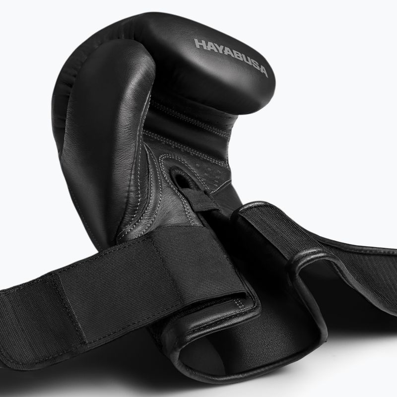 Boxerské rukavice Hayabusa T3 Kanpeki jet black 11