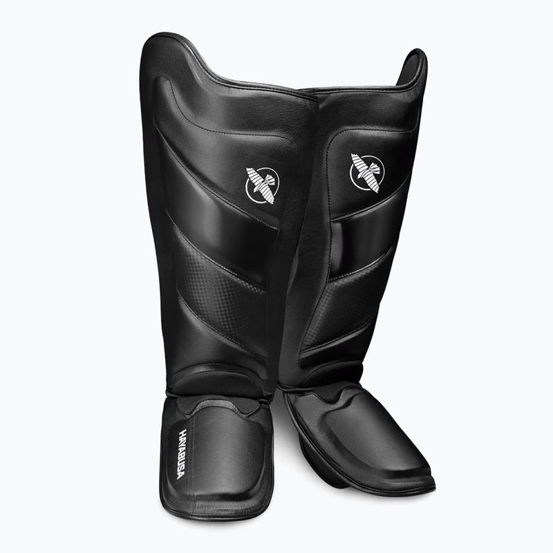 Chrániče holení a chodidel Hayabusa T3 Striking Shin Guards black
