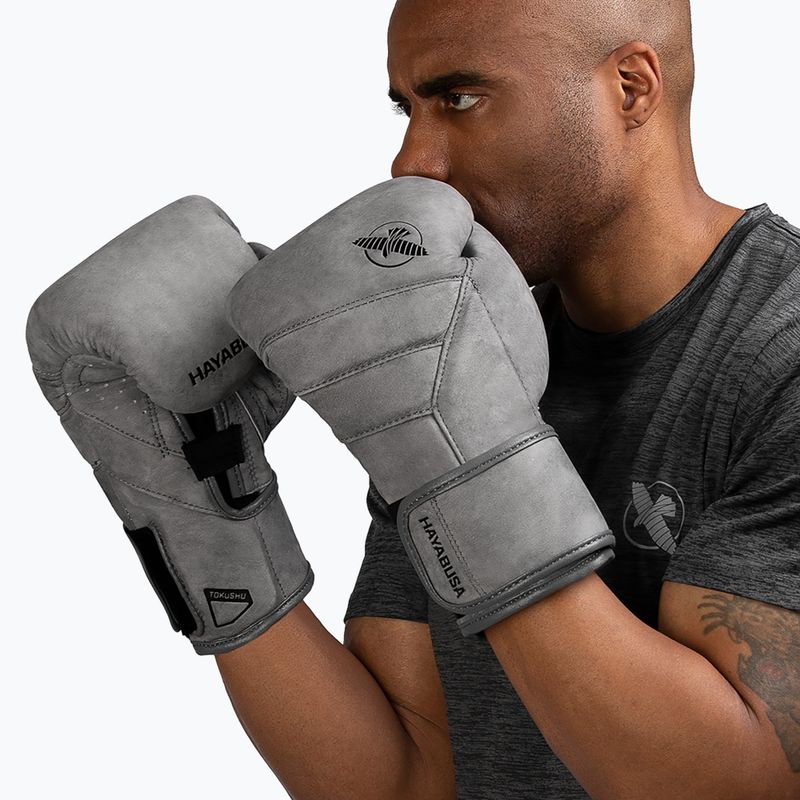 Boxerské rukavice Hayabusa T3 LX slate 18