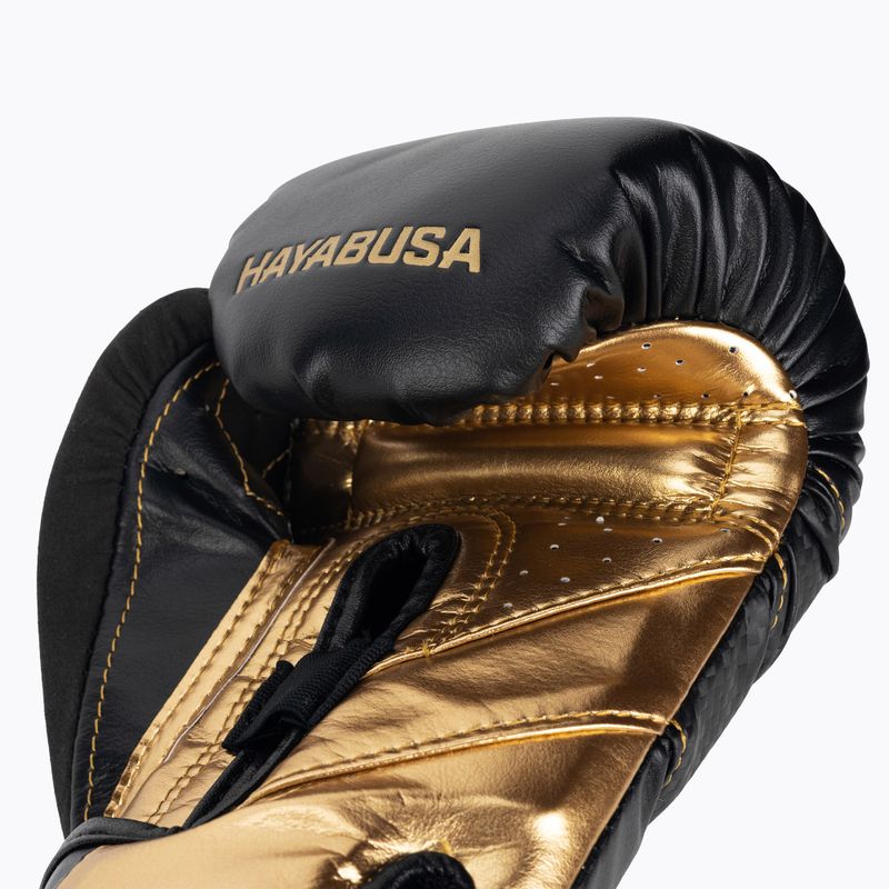 Boxerské rukavice Hayabusa T3 černé/zlaté 5
