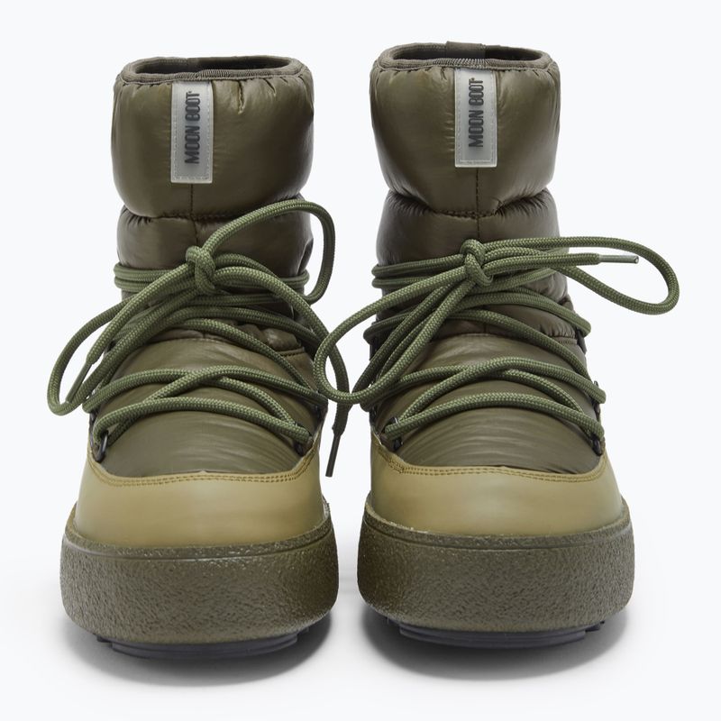Pánské sněhule Moon Boot Mtrack Low Nylon WP khaki barvy 8