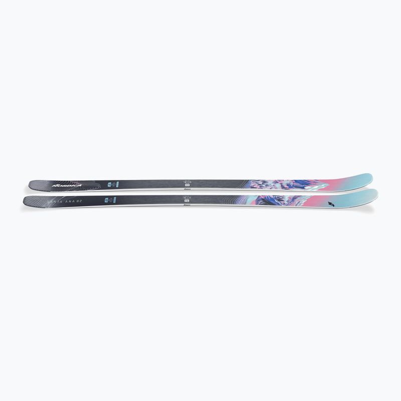 Dámské sjezdové lyže Nordica Santa Anna 82 Flat light/blue/coral/midnight 6