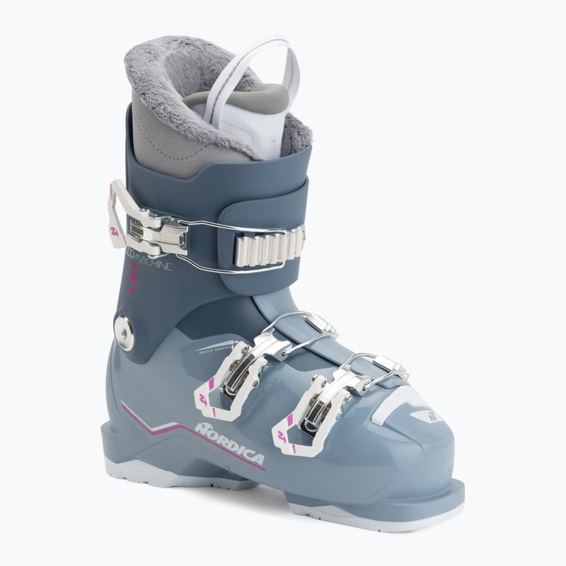 Dětské lyžařské boty Nordica Speedmachine J 3 blue/light blue/fucsia