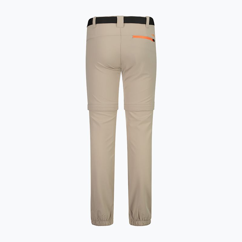 Dětské trekové kalhoty CMP 3T51445 Zip Off sabbia 2