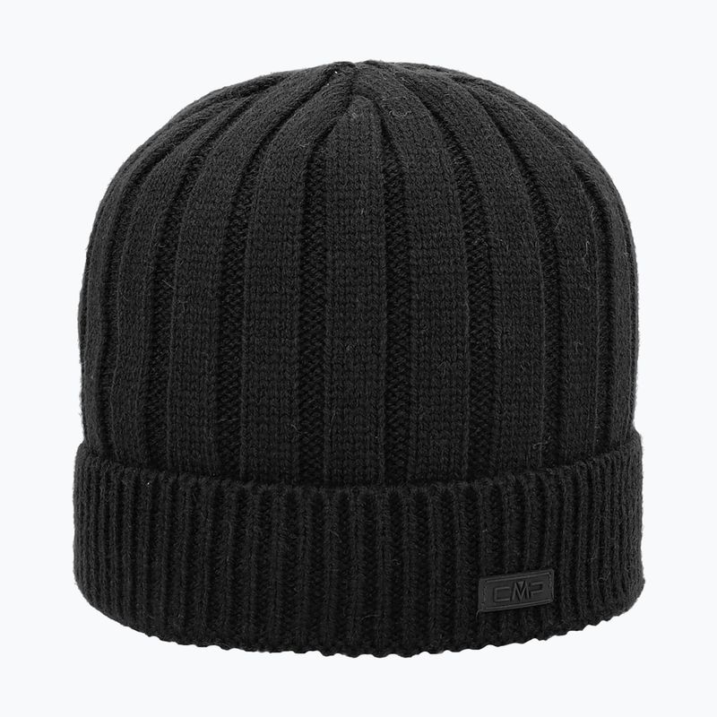 Pánská zimní čepice CMP 5505605 Knitted black