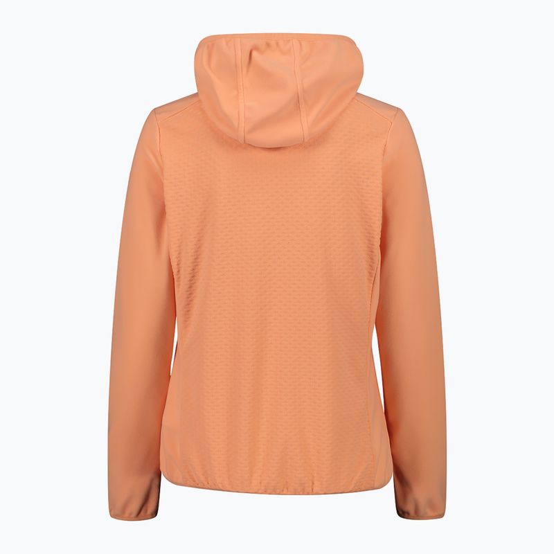Dámská mikina CMP 35G5406 Fix Hood salmone 2