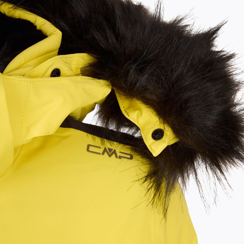 Dámská lyžařská bunda CMP 35W0246 with zip, hood and faux fur winter sun 3