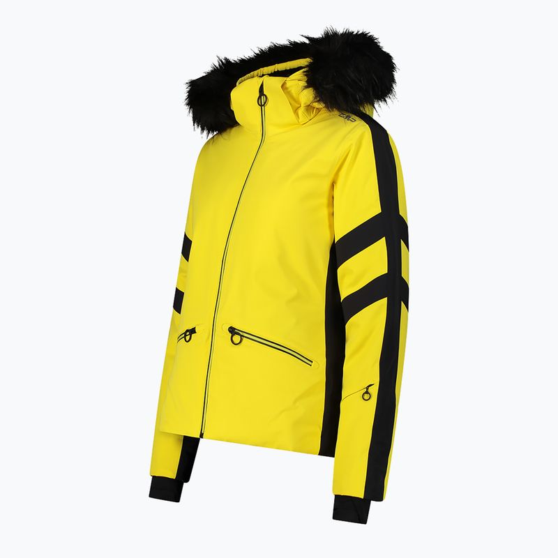 Dámská lyžařská bunda CMP 35W0246 with zip, hood and faux fur winter sun 10