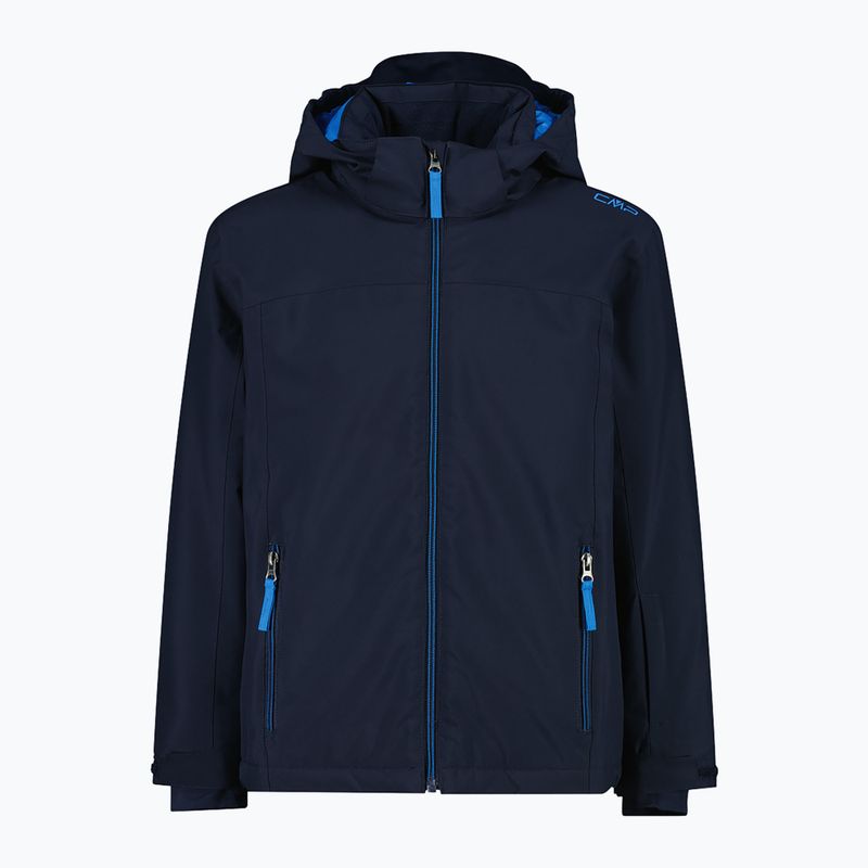 Dětská lyžařská bunda CMP 39W1924 black/blue/royal blue