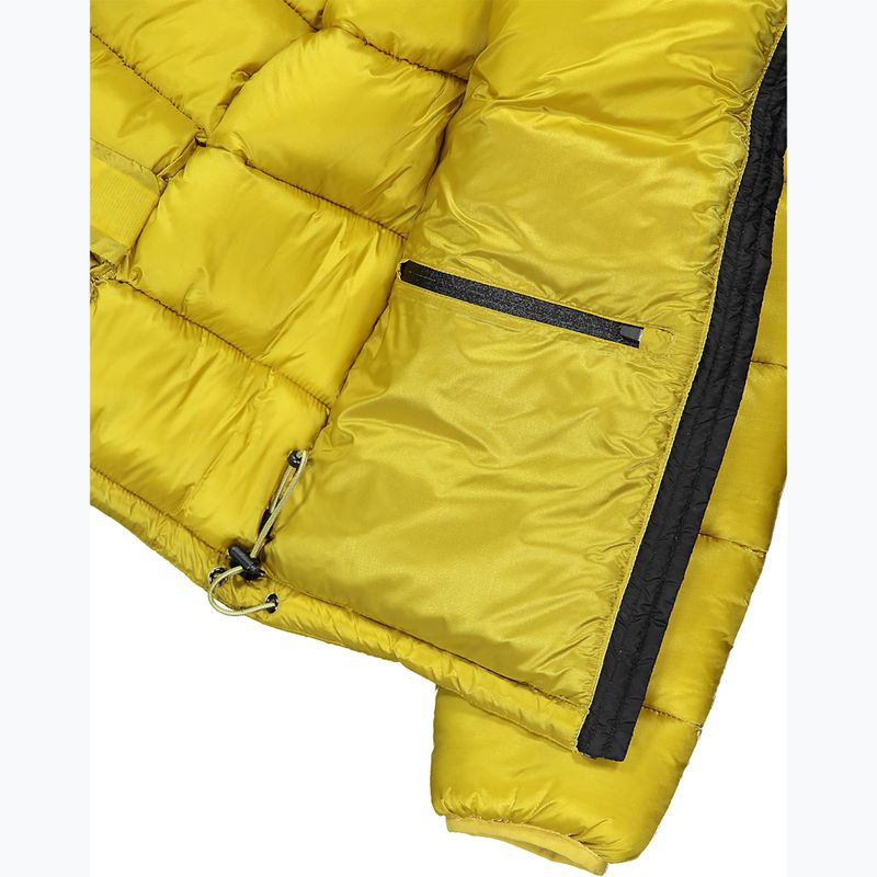 Pánská zateplená bunda CMP 35K3747 Fix Hood golden green 10