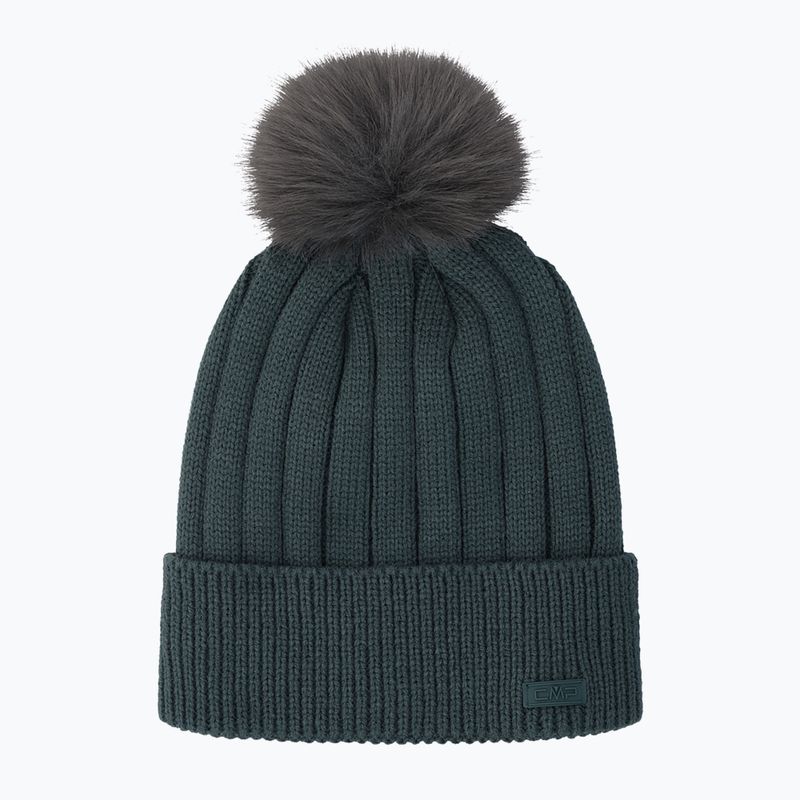 Dámská zimní čepice CMP 5505676 Knitted trek green 2