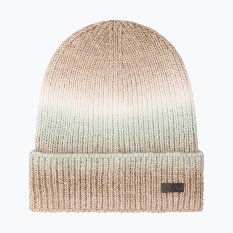 Dámská zimní čepice CMP 5505813 Knitted terracotta/jade 2