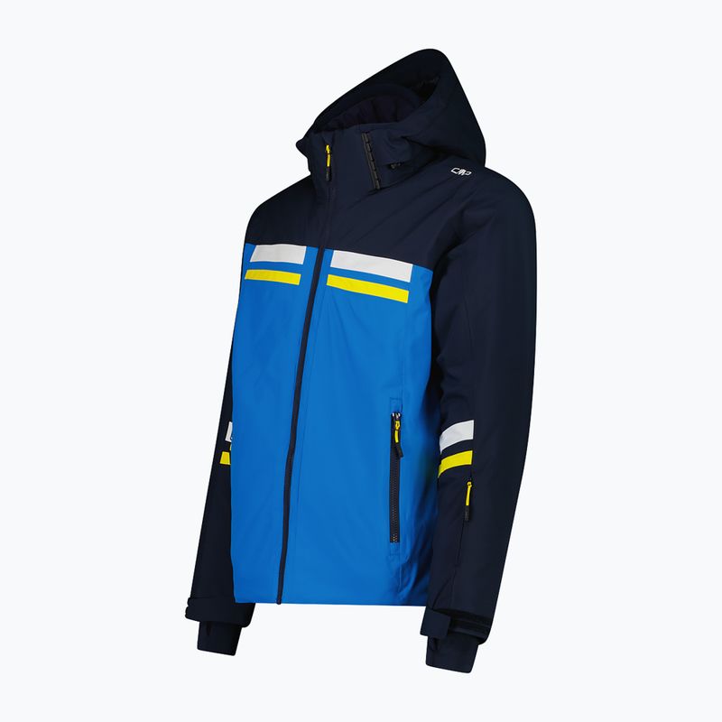 Pánská lyžařská bunda CMP 35W0017 Zip Hooded royal blue 3