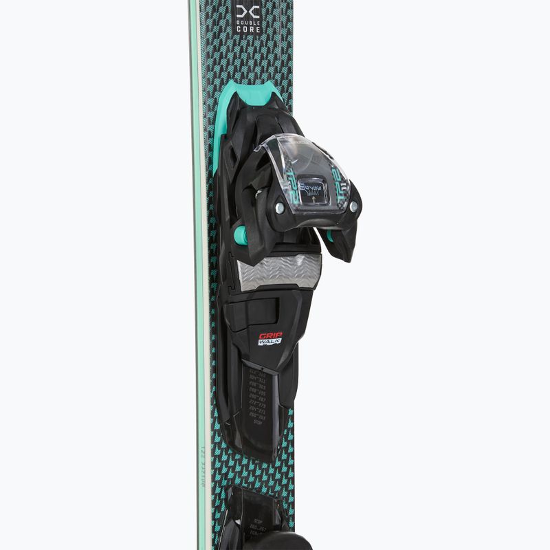 Dámské sjezdové lyže Nordica Belle DC 72 + vázání TP2LT11 FDT black/teal 4