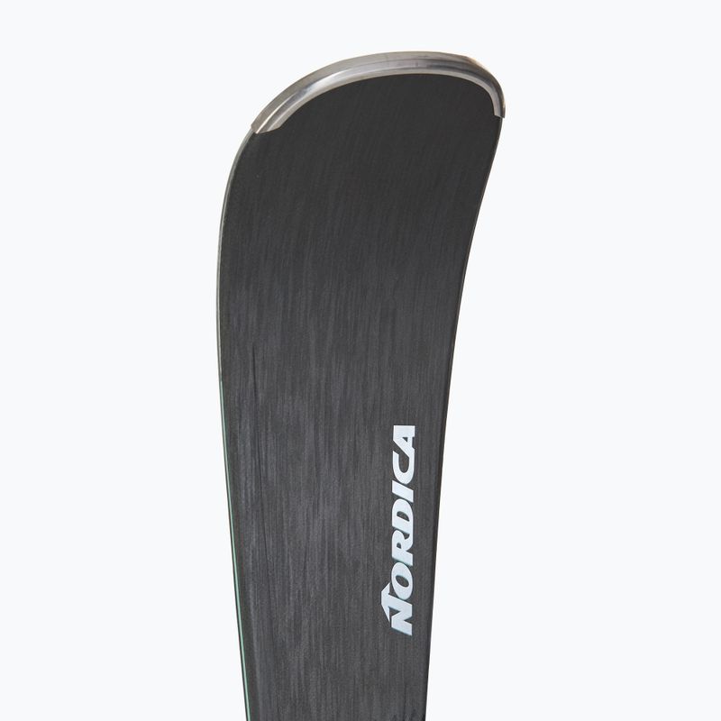 Dámské sjezdové lyže Nordica Belle DC 72 + vázání TP2LT11 FDT black/teal 6