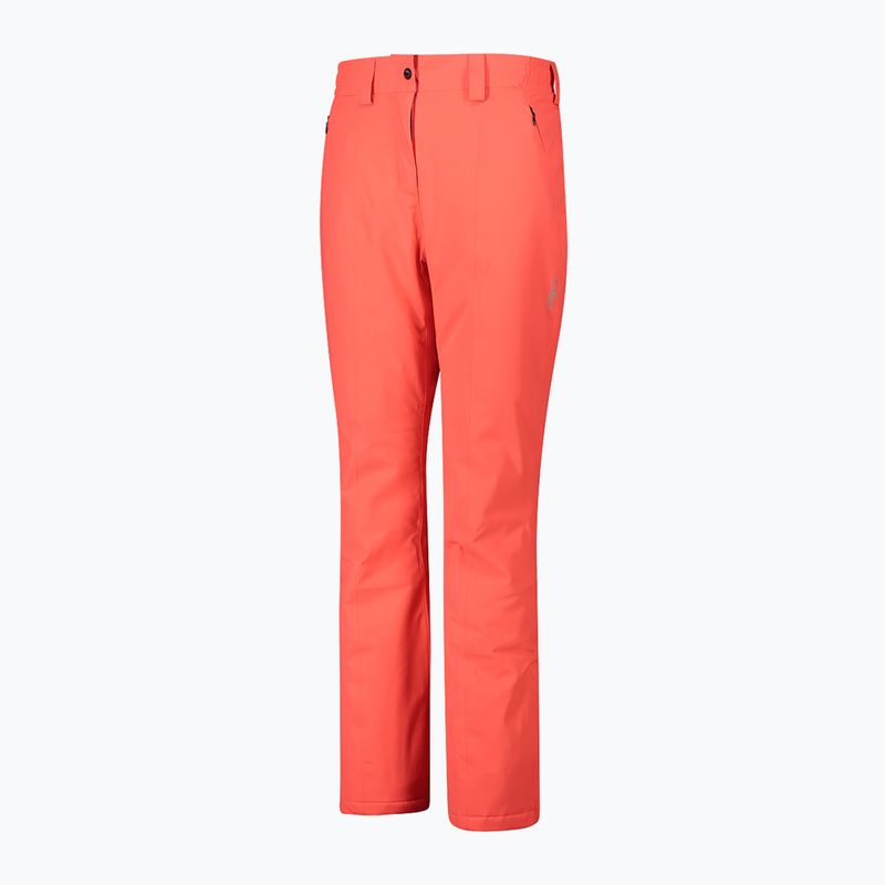 Dámské lyžařské kalhoty CMP 3W20636 red fluo 3