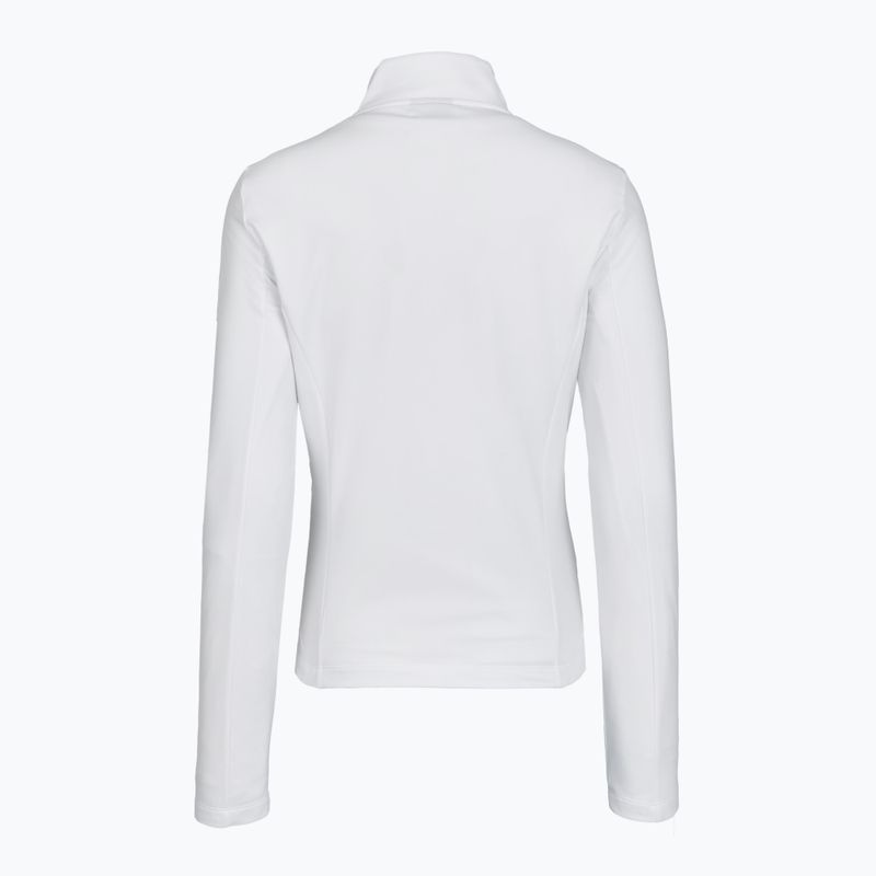 Dámská lyžařská mikina EA7 Emporio Armani Pure Powerstretch T-Top Half Zip white 2