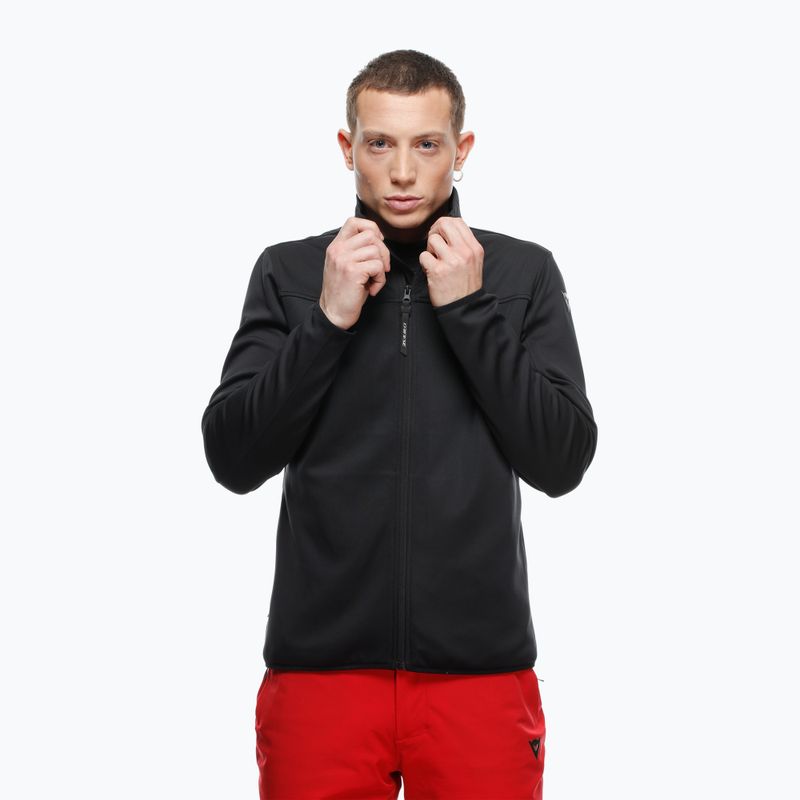 Pánská lyžařská mikina Dainese Espera Full Zip Mid stretch limo