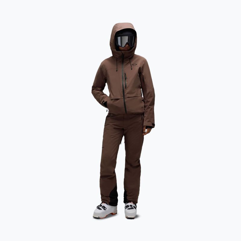 Dámská lyžařská bunda Oakley Canopy Insulated dark umber 2