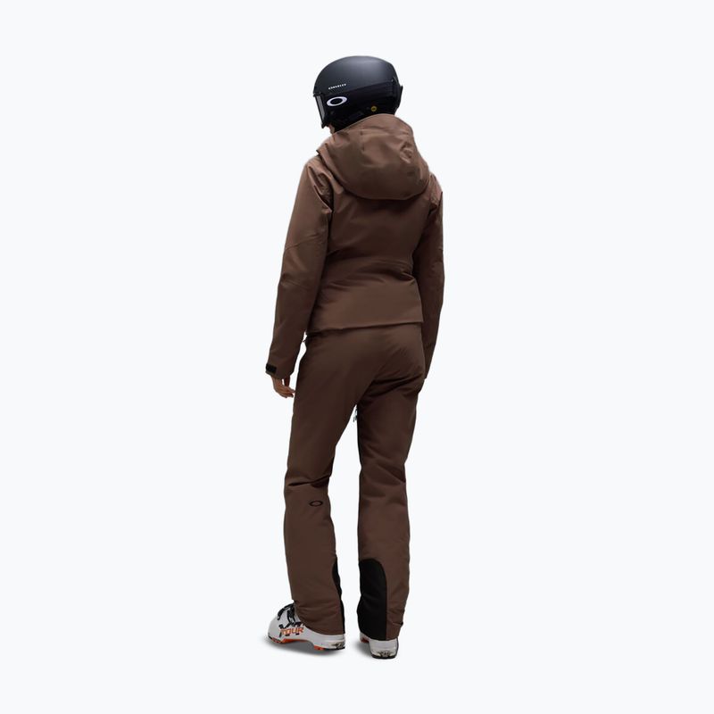 Dámská lyžařská bunda Oakley Canopy Insulated dark umber 3